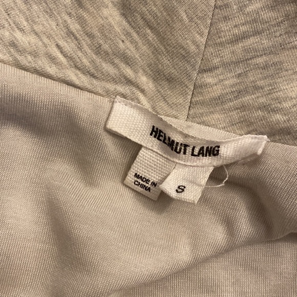 Helmut Lang Gray Asymmetric Jacket Sz Small - Picture 9 of 13